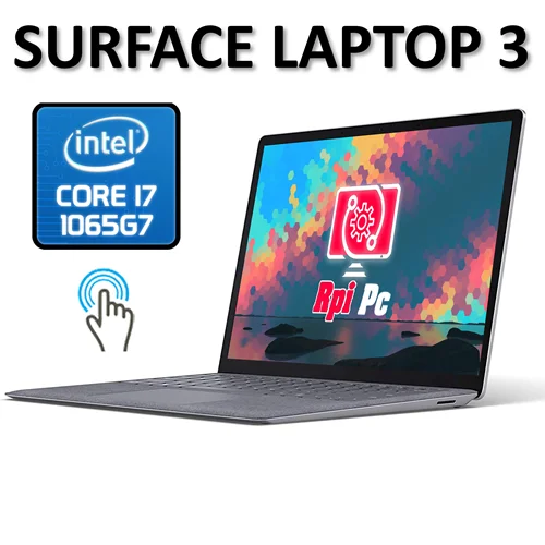لپ تاپ مایکروسافت سرفیس لپ تاپOPEN BOX لمسی  نسل دهم MICROSOFT SURFACE LAPTOP 3/Core i7 1065G7/16GB/256GB SSD M2