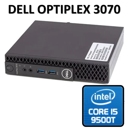 تین کلاینت مینی دل استوک نسل نهم مدل  DELL OPTIPLEX 3070 MINI/Core i5 9500T/RAM 8GB/240GB SSD