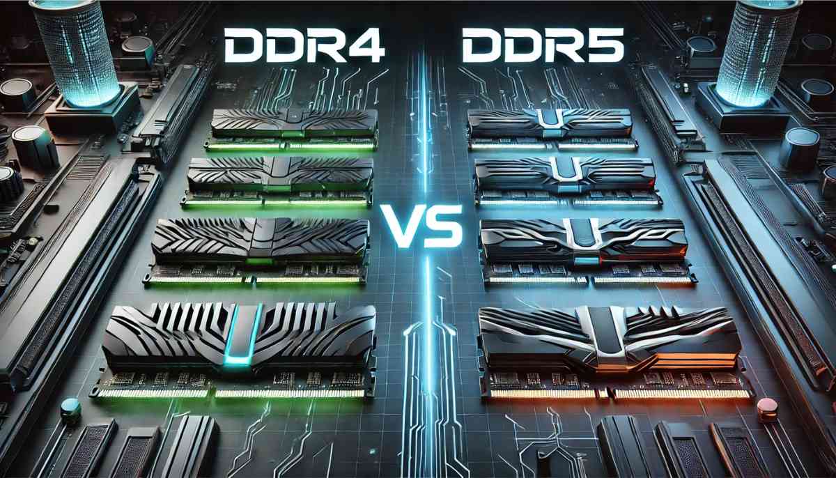 تفاوت بین رم های نوع DDR4 و DDR5