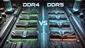 تفاوت بین رم های نوع DDR4 و DDR5